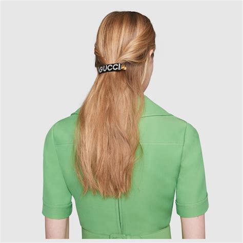 haarspange gucci|gucci hair clips.